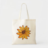 Tote Bag Encre Tournesol Jaune (Devant)