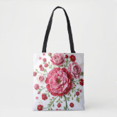 Tote Bag Énergétique et fréquence Janvier Fleur de naissanc (Devant)