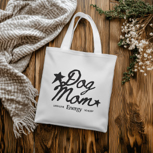 Tote Bag Énergie de Maman de Chien Amour Fort Pas de Sommei