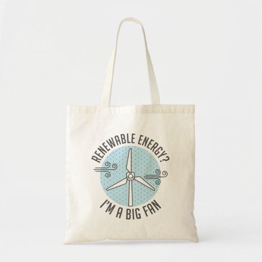 Tote Bag Énergie renouvelable (Devant)