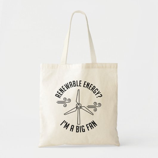 Tote Bag Énergie renouvelable (Devant)