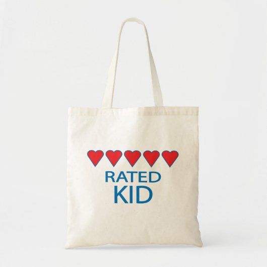 Tote Bag Enfant à cinq coeurs (Devant)