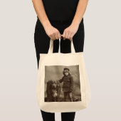Tote Bag Enfant avec le chien, C1885 (Devant (produit))
