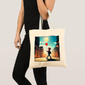 TOTE BAG " ENFANT EN SOLEIL " (Devant (produit))