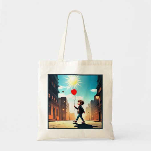 TOTE BAG " ENFANT EN SOLEIL " (Devant)