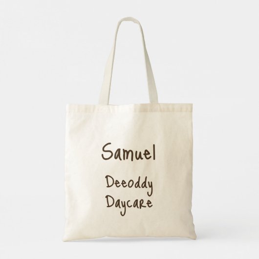 Tote Bag Enfants (Dos)