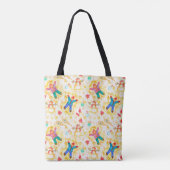 Tote Bag Enfants Anges de neige (Dos)
