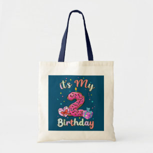 Tote Bag Enfants C'est ma 2e beigne de gâteau d'anniversair