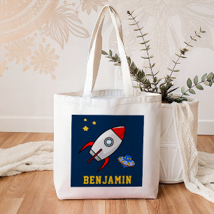 Tote Bag Enfants de fusée de l'espace extra-atmosphérique