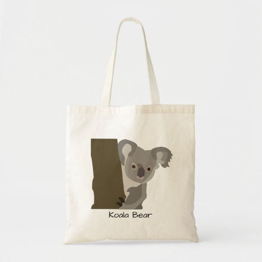 Tote Bag Enfants d'ours Koala personnalisés (Devant)