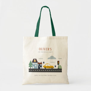 Tote Bag Enfants mignons Véhicule Urbain Voiture Route N'im