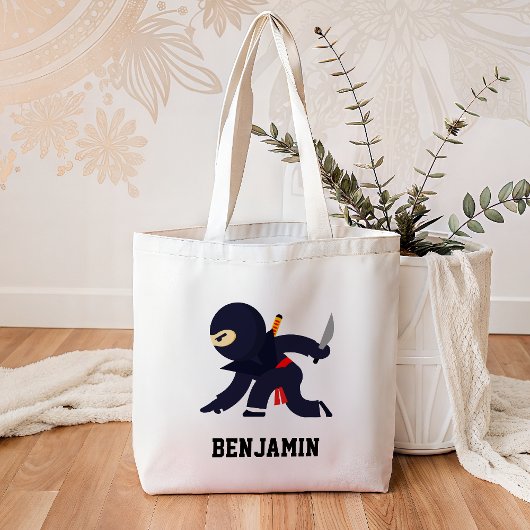 Tote Bag Enfants Ninja Warrior Mignons