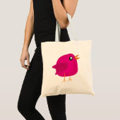 Tote Bag Enfants oiseau mignon (Devant (produit))