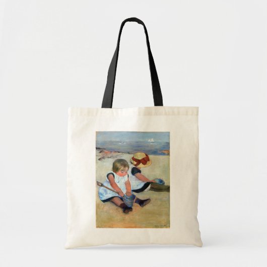 Tote Bag Enfants sur la plage, Cassatt (Devant)