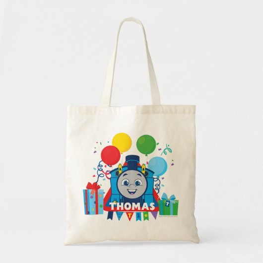 Tote Bag Enfants Thomas & Amis - Ballons d'anniversaire (Devant)