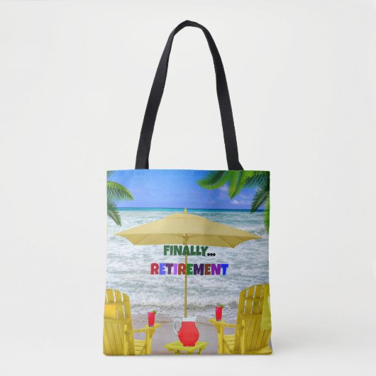 Tote Bag Enfin...Retraite (Devant)