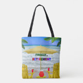 Tote Bag Enfin...Retraite (Dos)
