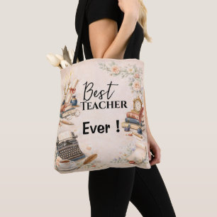 Tote Bag English Teacher Thank You Gift End of School Year
