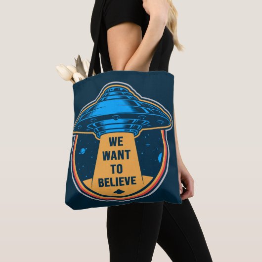 Tote Bag Enlèvement d'Aliens (De près)