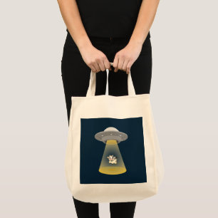 Tote Bag Enlèvement d'Aliens