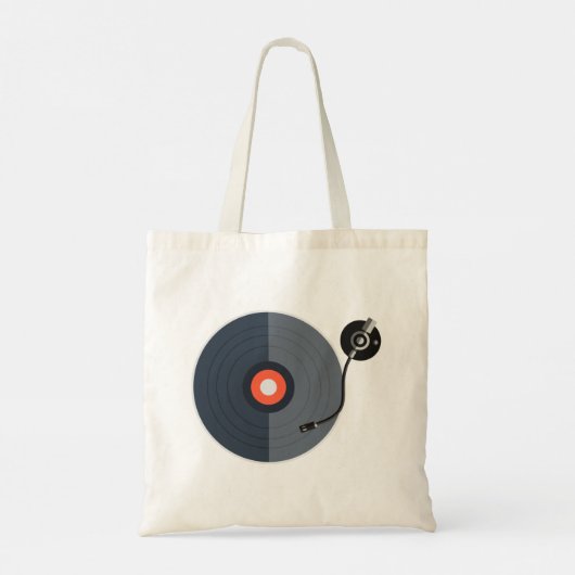 Tote Bag Enregistrement de vinyle (Dos)