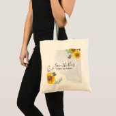 Tote Bag Enregistrer Les Abeilles - Citations, Slogans Dit (Devant (produit))