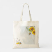 Tote Bag Enregistrer Les Abeilles - Citations, Slogans Dit (Dos)