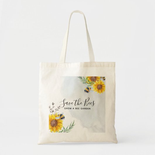 Tote Bag Enregistrer Les Abeilles - Citations, Slogans Dit (Devant)