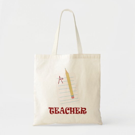 Tote Bag Enseignant A+ (Devant)