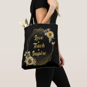 Tote Bag Enseignant à l'école Apprendre l'amour inspire le (De près)