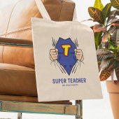 Tote Bag Enseignant cool Superhero