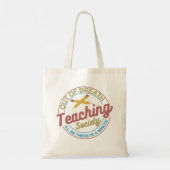 Tote Bag Enseignant de la Société d'enseignement hors du so (Dos)
