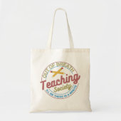 Tote Bag Enseignant de la Société d'enseignement hors du so (Devant)
