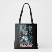 Tote Bag Enseignant de l'école primaire éffrayante de Skele (Devant)