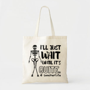 Tote Bag Enseignant d'Halloween Enseignant d'automne