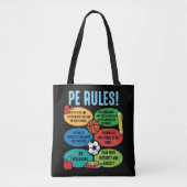 Tote Bag Enseignant en éducation physique Éducateur en éduc (Devant)