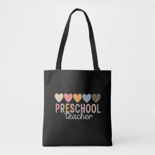 Tote Bag Enseignant Préscolaire Retour à l'école
