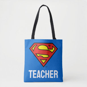 Tote Bag Enseignant Superman S-Shield   Logo Superman