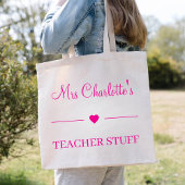 Tote Bag Enseignant sur mesure Studios Enseignant personnal