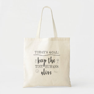 Tote Bag Enseignant Tiny Human Graduation Cadeau
