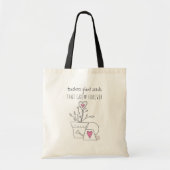 Tote Bag Enseignants Plante Graines Mignonne Enseignant Per (Devant)