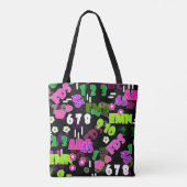 Tote Bag Enseignement de la texture mathématique physique é (Dos)