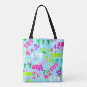 Tote Bag Enseignement de la texture mathématique physique é (Dos)