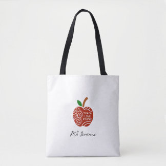 Tote Bag Enseigner Amour Inspirer