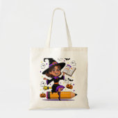 Tote Bag Enseigner est un cri total - Halloween Teacher Tot (Devant)