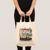 Tote Bag Enseigner les compétences de vie et construire des (Devant (produit))