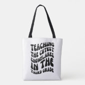 Tote Bag Enseigner Les Flammes De Neige Les Plus Cuttes En (Dos)