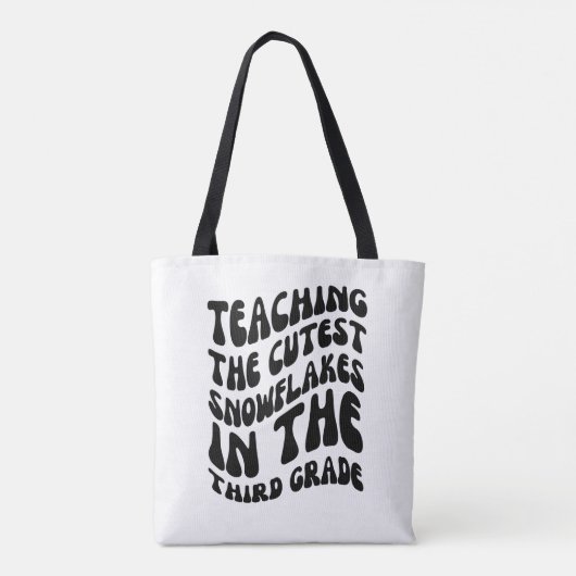 Tote Bag Enseigner Les Flammes De Neige Les Plus Cuttes En (Dos)