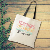 Tote Bag Enseigner Les Fleurs Les Plus Cuttes Enseignant