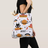 Tote Bag Ensemble de chats mignons illustration design vint (De près)